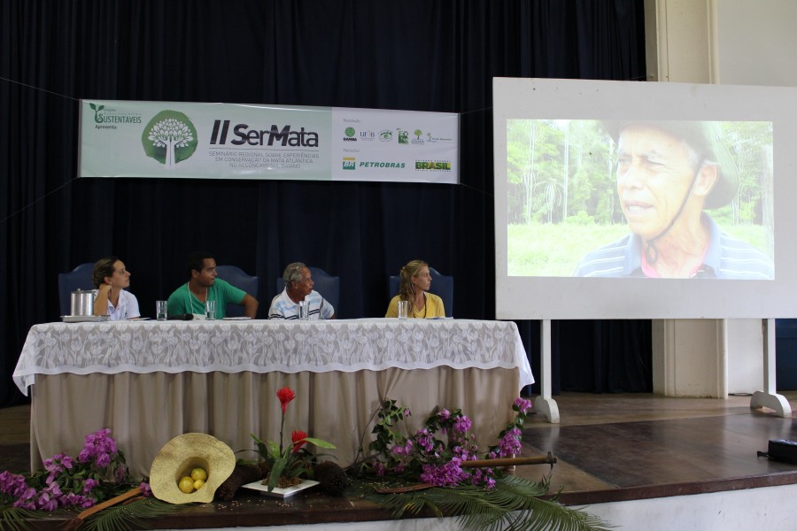 Josaphat Peixoto conta sua experiência como agricultor que também pratica a conservação em sua propriedade